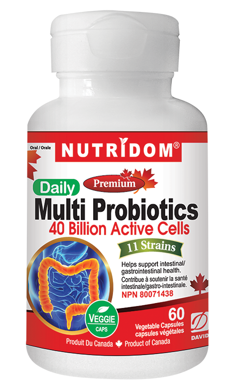 Nutridom Daily Multi Probiotics 40 Billion Per Day